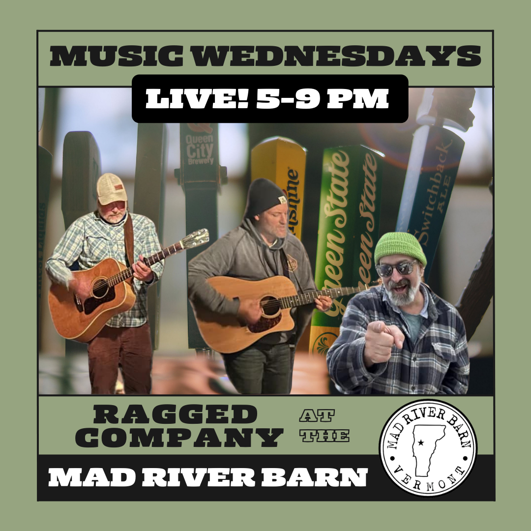 Mad River Barn Live Music Wednesdays featuring Ragged Company