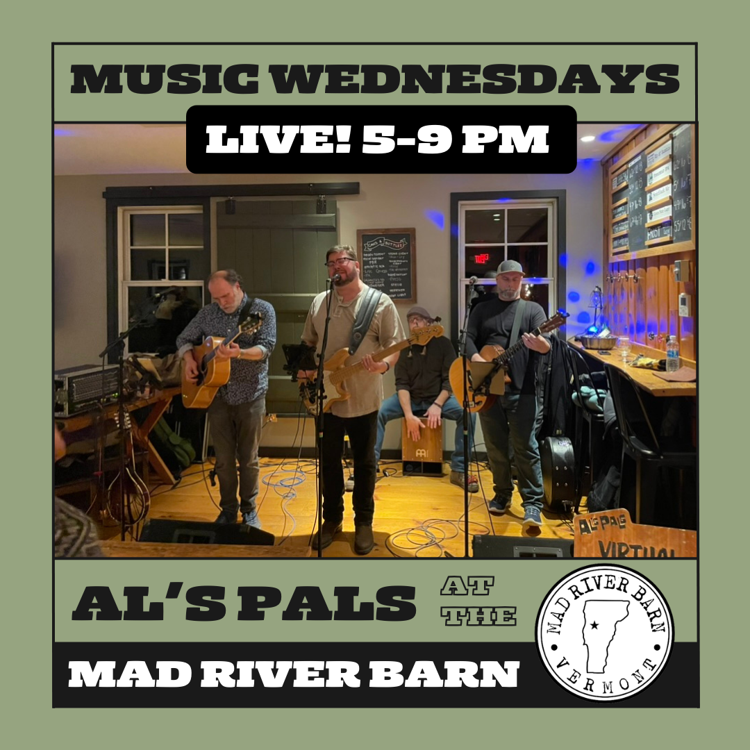 Mad River Barn Live Music Wednesdays featuring Al's Pals