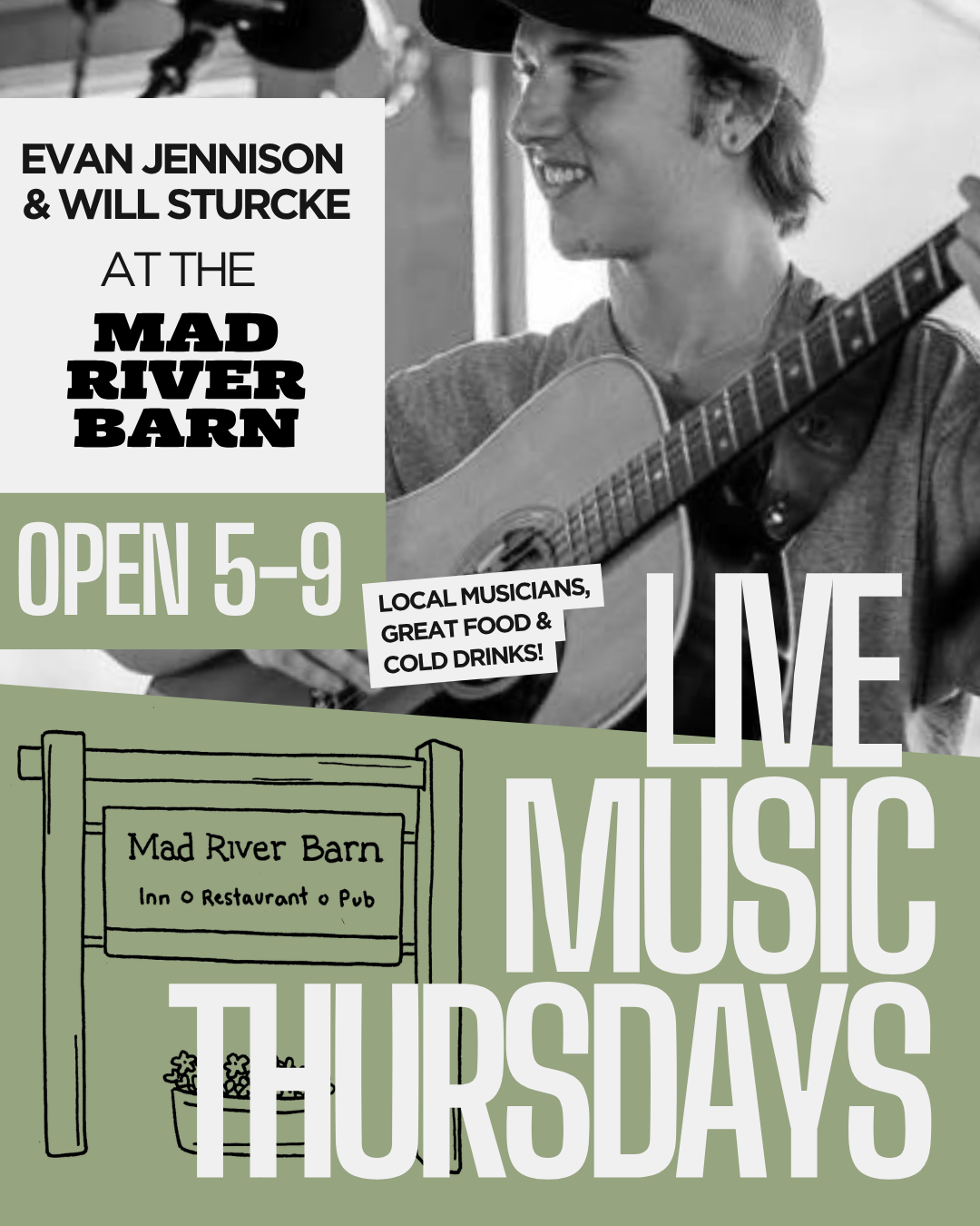 September Live Music Calendar