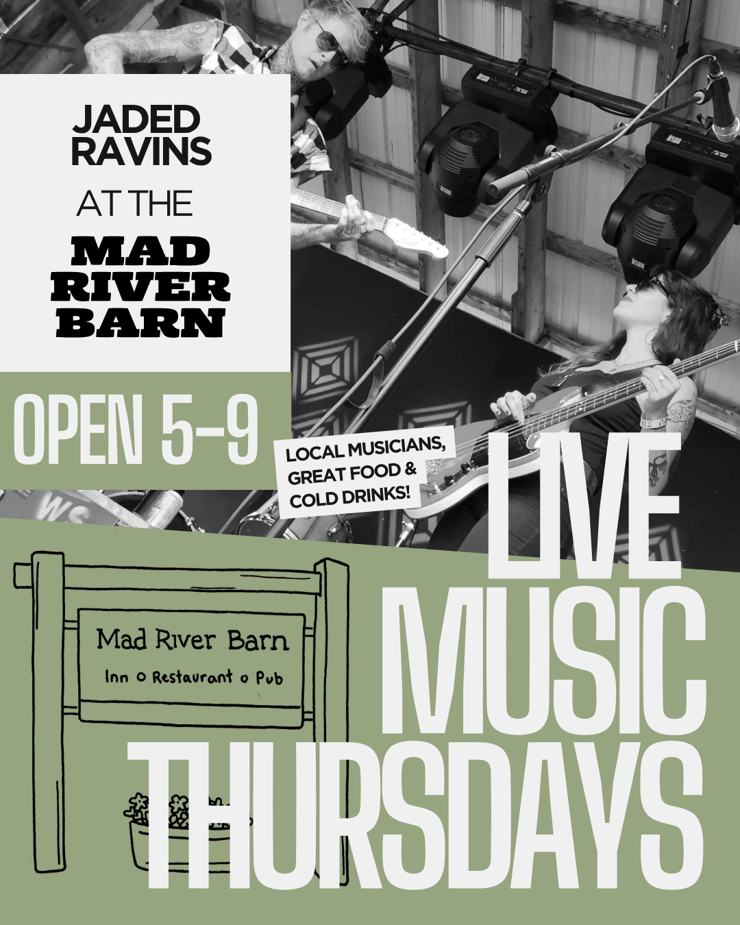 September Live Music Calendar