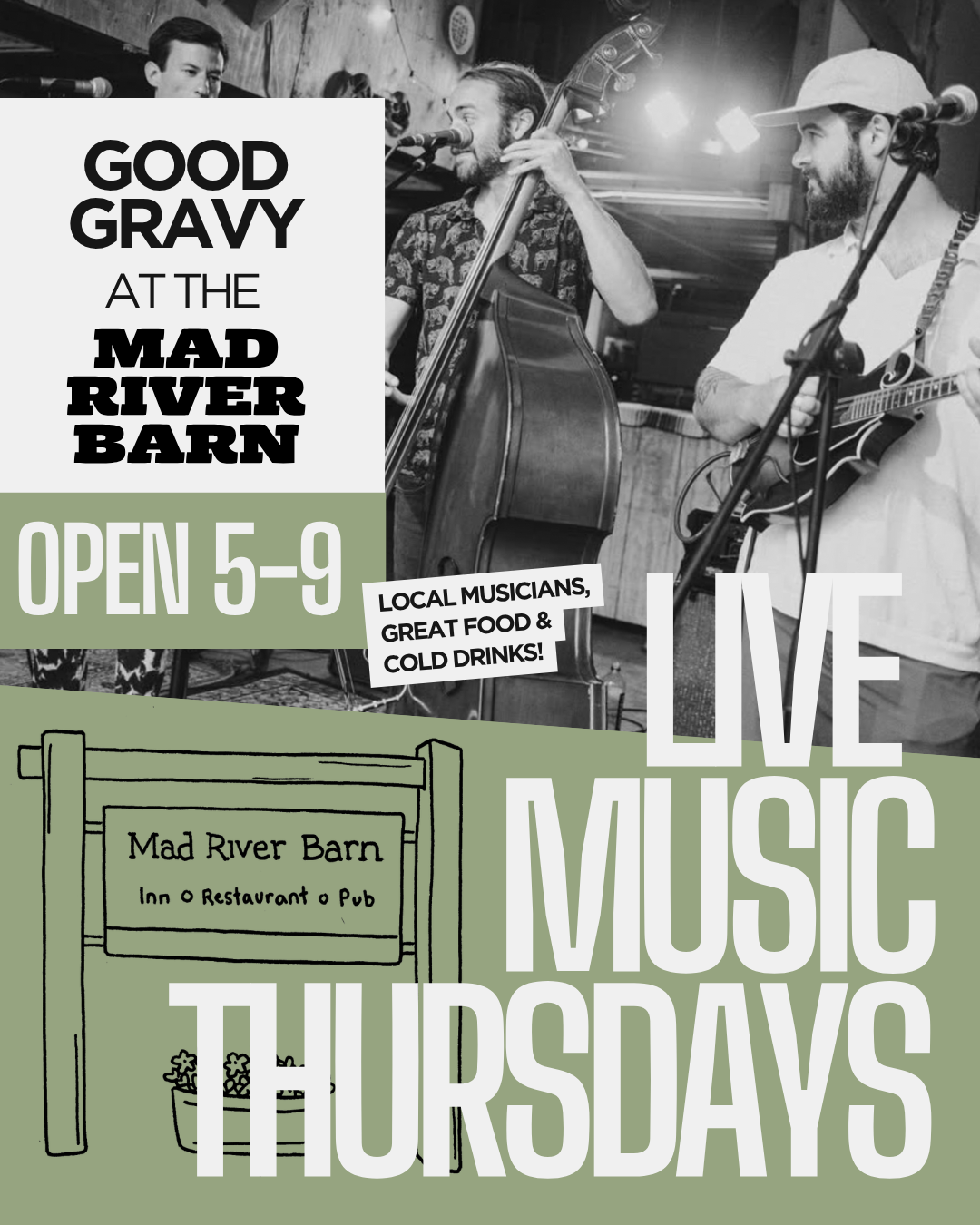 September Live Music Calendar
